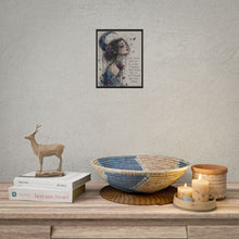 Load image into Gallery viewer, "Love Doesn't Break You All At Once" Wall Art | Crescent Moon Portrait Print