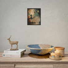 Load image into Gallery viewer, Rolled Poster — Moody Gothic Art Print “I Am Not What You Think I Am, And That’s Okay”
