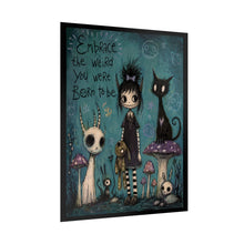 Load image into Gallery viewer, Mushrooms, Monsters & Midnight Thoughts — Creepy Cute Art Print