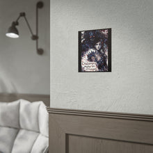 Load image into Gallery viewer, Rolled Poster — "Challenges Make Us Stronger" Dark Gothic Art Print