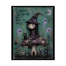 Load image into Gallery viewer, Make Room for the Strange to Grow — Gothic Fairytale Art Print