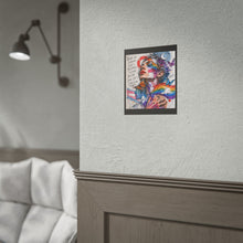 Load image into Gallery viewer, "Life's Direction" Pride Wall Art | Fine Line Sketch Crescent Moon Poster