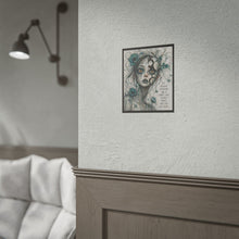 Load image into Gallery viewer, Rolled Poster — Gothic Girl Art Print with Quote: “You Thought Everyone Had a Heart Like Yours”