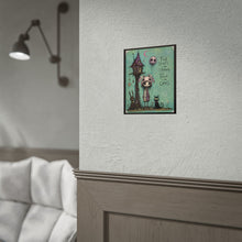 Load image into Gallery viewer, Rolled Poster — Whimsical Gothic Art Print: “Find Beauty in the Strange”