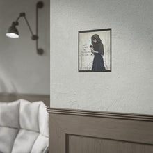 Load image into Gallery viewer, Gothic Girl Poster – "Love is Both the Poison and the Cure" Rolled Art Print