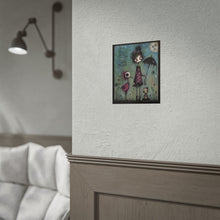 Load image into Gallery viewer, Gothic Whimsy Rolled Poster — 'Find Beauty Where It's Rarest, Don't Dare To Look' Art Print