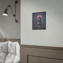 Load image into Gallery viewer, Be Gentle With Yourself — Whimsical Gothic Witch Bunny Wall Art Poster