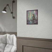 Load image into Gallery viewer, Surviving Is Enough Poster — Cute Melancholy Woodland Creature Wall Art