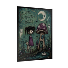Load image into Gallery viewer, Normal Is Overrated Anyway Rolled Poster — Gothic Whimsical Mushroom Fantasy Wall Art