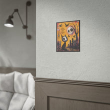 Load image into Gallery viewer, Grow Through What Breaks You – Inspirational Gothic Cat Wall Art