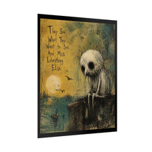 Load image into Gallery viewer, Rolled Poster - 'They See What They Want to See' Moody Gothic Art Print