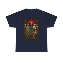 Load image into Gallery viewer, Monsters Playing Poker Horror Icons Frankenstein Creature Dracula Wolfman T-Shirt