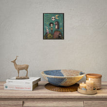 Load image into Gallery viewer, "Life Is A Collection Of Moments Not Things" Wall Art | Gothic Forest Print