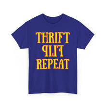 Load image into Gallery viewer, Thrift Flip Repeat Thrifter Reseller T-Shirt - ALL Sizes - S - 5XL