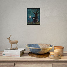 Load image into Gallery viewer, Collect Beautiful Moments, Not Things Rolled Poster — Cute Gothic Whimsical Art Print