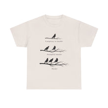 Load image into Gallery viewer, Murder of Crows Funny T-Shirt - Size S - 5XL