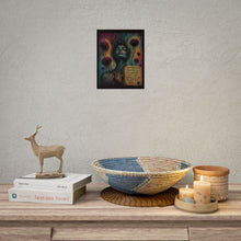Load image into Gallery viewer, Emotive Surreal Heart Poster – "They Drain You..." Rolled Art Print