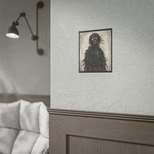 Load image into Gallery viewer, Horror Poster - Glowing-Eyed Skeleton Wall Art (Rolled Poster)