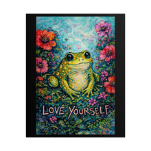 Load image into Gallery viewer, Love Yourself Frog Poster