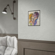 Load image into Gallery viewer, "Love Fearlessly" Pride Wall Art | Queer Romance Watercolor Print