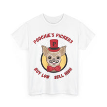 Load image into Gallery viewer, Poochie's Pickers YouTube Thrifting Reselling Channel T-Shirt - Sizes S - 5XL