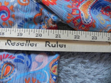 Load image into Gallery viewer, Democracy Shirt Womens Medium V-Neck Flowy Paisley Blouse Casual Ladies