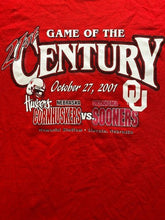Load image into Gallery viewer, VTG Cornhuskers VS Sooners Shirt Adult Large Game Of The 21st Century Y2K Mens