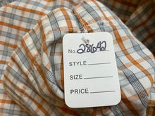 Load image into Gallery viewer, Wrangler Shirt Mens Small Checked Button Down Casual Western Short Sleeve