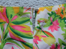 Load image into Gallery viewer, J Crew Shirt Womens Small Allover Print Floral Tropical Keyhole Blouse Ladies
