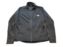Load image into Gallery viewer, The North Face Jacket Mens Large Black Full Zip Outdoors Logo Apex Soft Shell