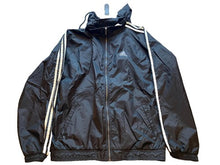 Load image into Gallery viewer, Adidas Jacket Mens Large Hooded Full Zip Windbreaker Athleisure Outdoors