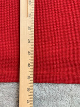 Load image into Gallery viewer, IZOD Shirt Adult 2XLT Red Waffle Knit Thermal Crew Neck Embroidered Logo Mens