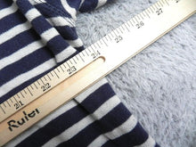 Load image into Gallery viewer, Banana Republic Shirt Adult 2XL Navy White Striped Preppy Casual Golf Polo Mens