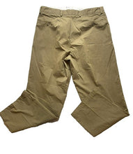 Load image into Gallery viewer, Dockers Pants Adult 38x32 Tan Navy Checkered Straight Trouser Pleated Dress Mens