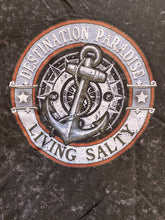 Load image into Gallery viewer, Holden Beach Sweatshirt Adult Extra Large Gray Living Salty Graphic Sweater Mens