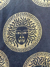 Load image into Gallery viewer, Drill Clothing Shirt Adult Large Black Gold AOP Medallion Medusa Head Mens