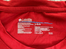 Load image into Gallery viewer, Columbia Shirt Adult Large Red Buffalo Plaid Crew Neck Sportswear Outdoor Mens