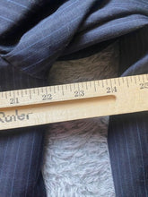 Load image into Gallery viewer, Pierre Cardin Suit Coat Mens 44R Single Breasted Pinstriped Blazer Sport Blue