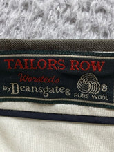 Load image into Gallery viewer, Tailors Row by Deansgate Pants Adult 36x27 Pine Green Pure Worsted Wool Mens