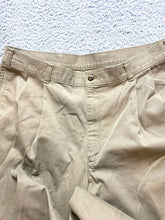 Load image into Gallery viewer, Vintage Dockers Pants Adult 38x31 Khaki Classic Fit Straight Pleated Chino Mens