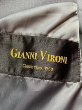 Load image into Gallery viewer, Gianni Vironi Suit Coat Mens 42L Single Breasted Three Buttons Sport Blazer Gray