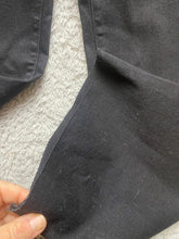 Load image into Gallery viewer, KDF Jeans Womens 8 Black Straight Leg Pants Pockets Workwear Ladies