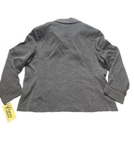 Load image into Gallery viewer, Company Collection Shirt Womens 16 Heather Gray Button Up Herringbone Career NWT