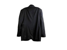 Load image into Gallery viewer, Jos A Bank Suit Coat Mens 42R Black Single Breasted 100% Wool Sport Blazer