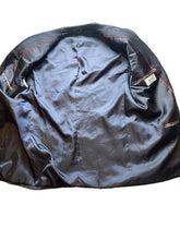 Load image into Gallery viewer, Pierre Cardin Suit Coat Mens 44R Single Breasted Pinstriped Blazer Sport Blue