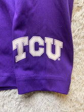 Load image into Gallery viewer, TCU Horned Frogs Shirt Youth Large Purple Colosseum Pullover Football Gear Boys