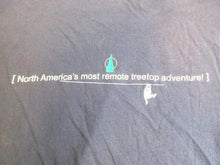 Load image into Gallery viewer, Alaska Shirt Adult Small Navy Blue Boreal Canopy Adventures National Park Mens