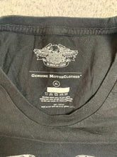Load image into Gallery viewer, Haley Davidson Shirt Womens Extra Large Black Renew The Ride Eagle Motorcycle