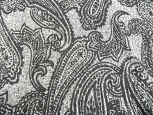 Load image into Gallery viewer, Ruby Rd Shirt Womens 1X Gray Black AOP Paisley Boho Spandex Tunic Blouse Plus