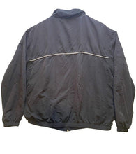 Load image into Gallery viewer, Wilson Jacket Adult Extra Large Black Full Zip Track Athletic Windbreaker Mens